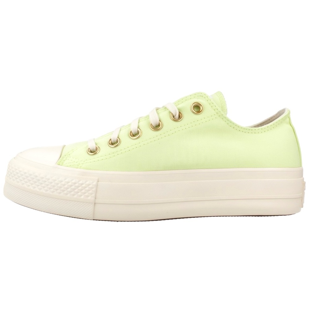 Converse Unisex Chuck Taylor All Star Lift Platform Low Top in Citron Size 7 - Picture 5 of 8